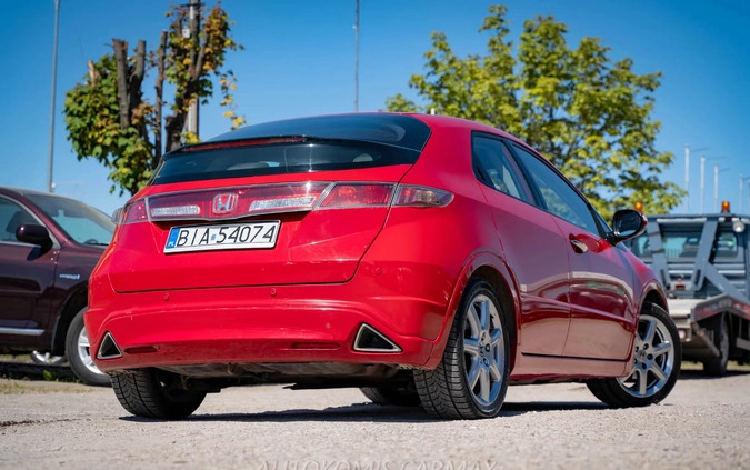 Honda Civic cena 21900 przebieg: 91900, rok produkcji 2010 z Białystok małe 191